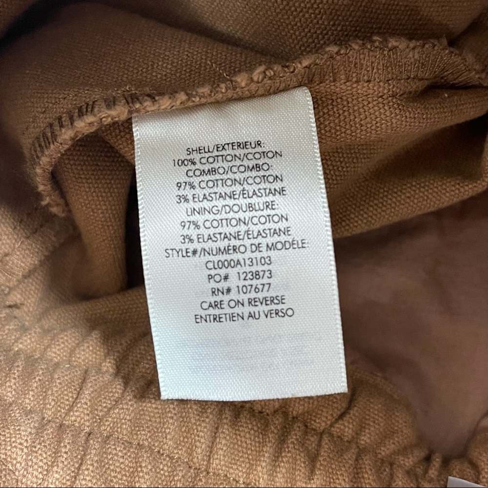 Alice + Olivia Tribeca Patchwork Jogger Pants In Carmel New - Picture 7 of 8